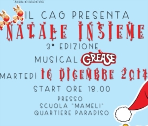 Natale Insieme: il C.a.g. presenta il Musical "Greàse" presso Scuola Mameli
